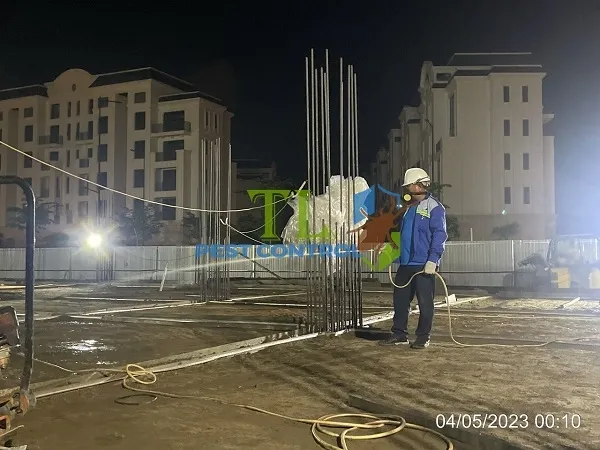 Phun phòng chống mối cho công trình xây 