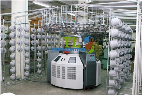 Kiểm soát côn trùng nhà máy dệt