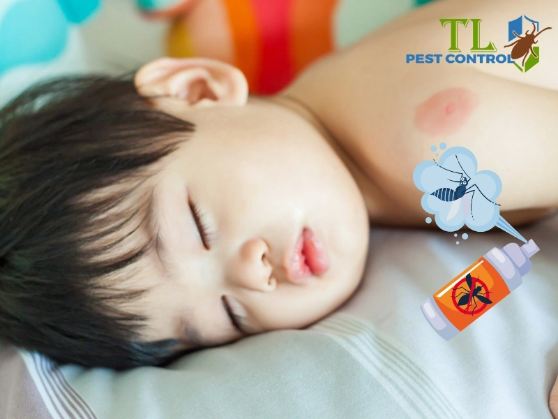 nhà có trẻ sơ sinh có nên phun thuốc muỗi