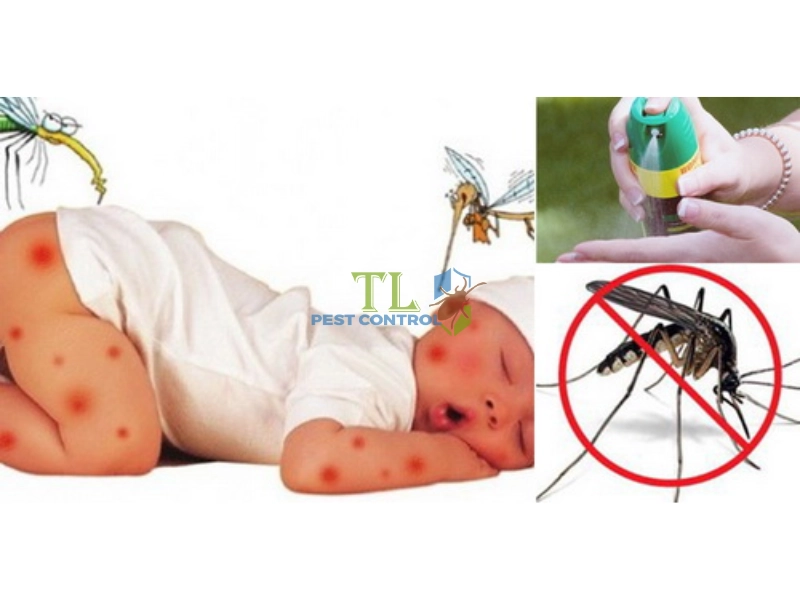 phun thuốc muỗi có hại cho trẻ sơ sinh không